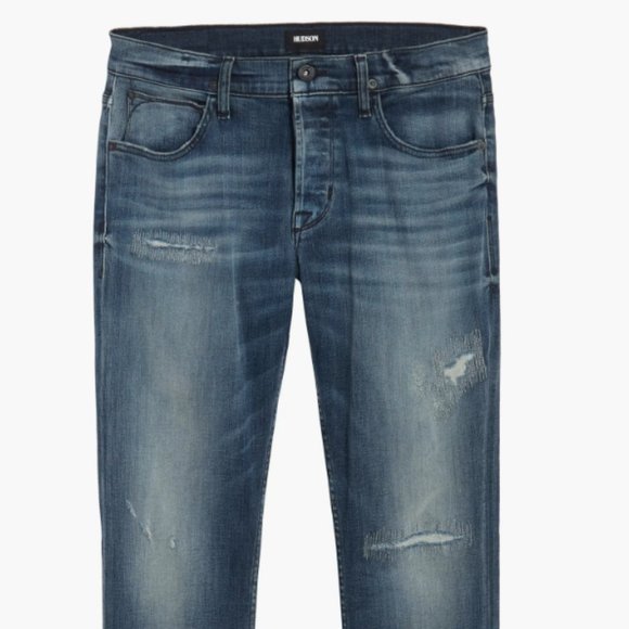 HUDSON JEANS Axl Skinny Fit Jeans Battery - Picture 13 of 13